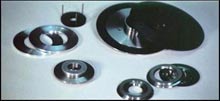 Flanges for precision dicing